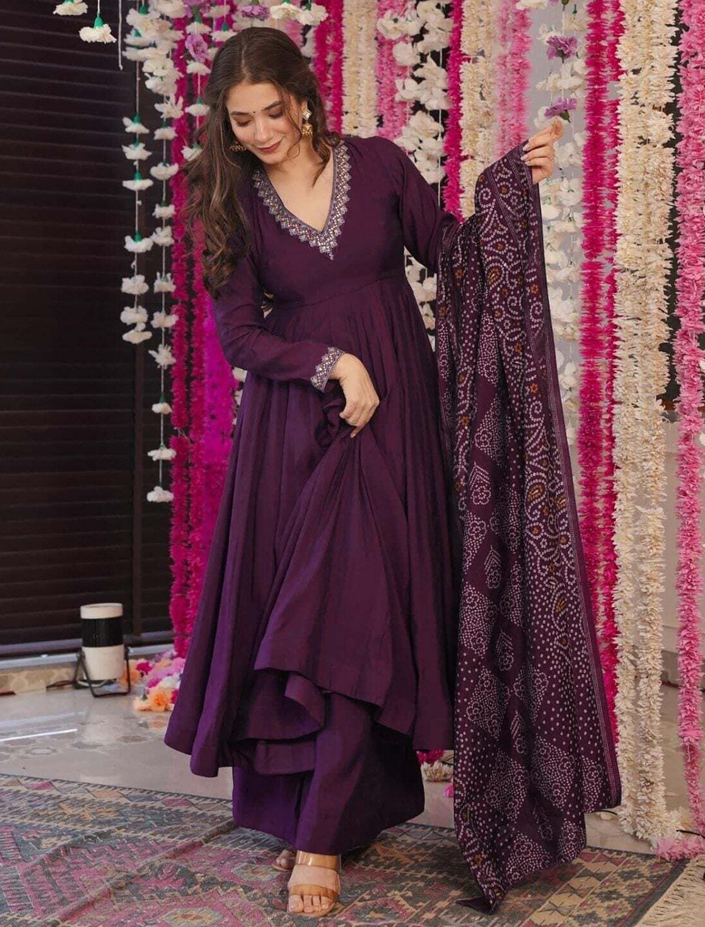 Purple Taara Suit