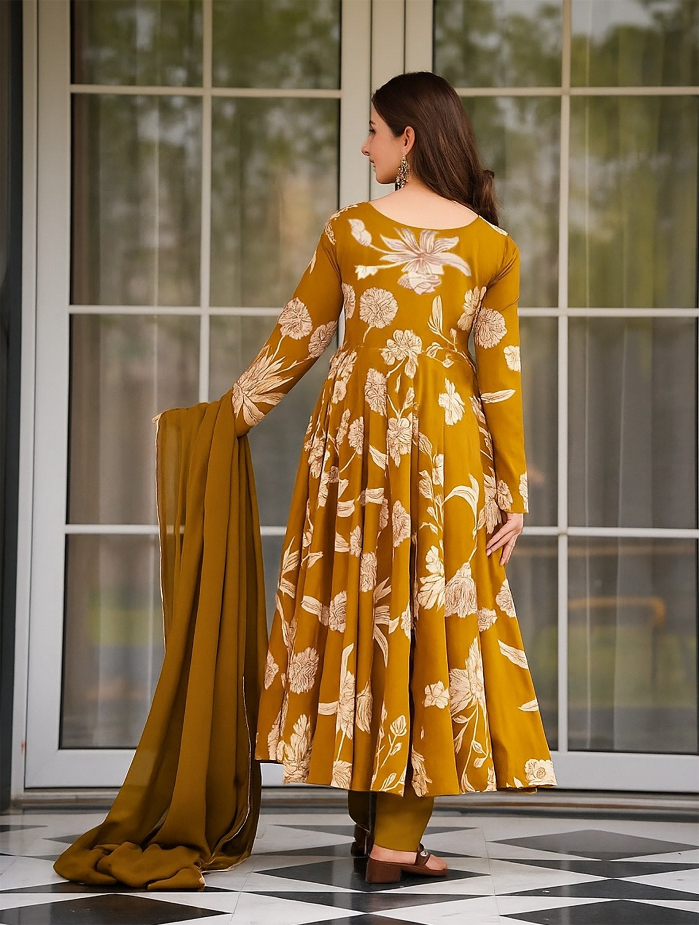 Mustard Vaani Suit