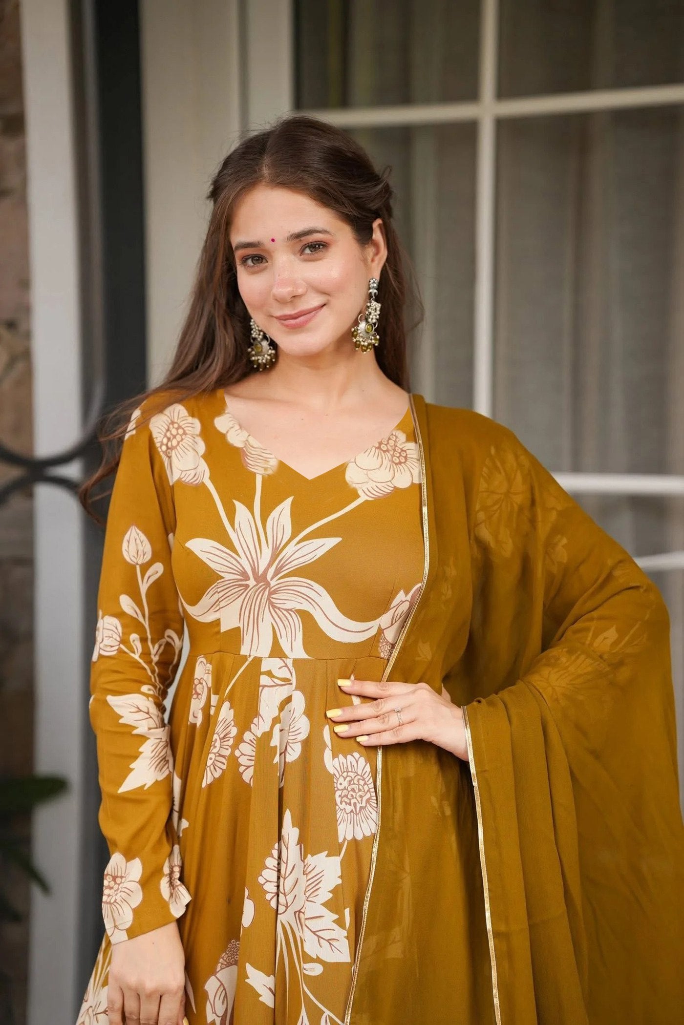 Mustard Vaani Suit