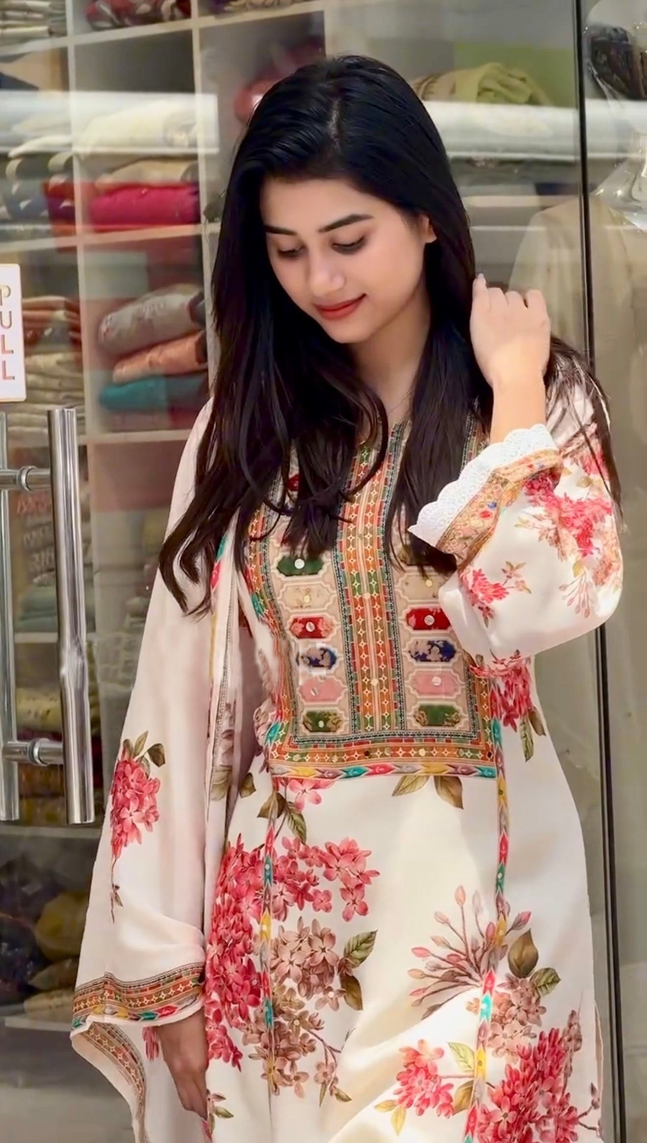 Afsana floral Classic Suit