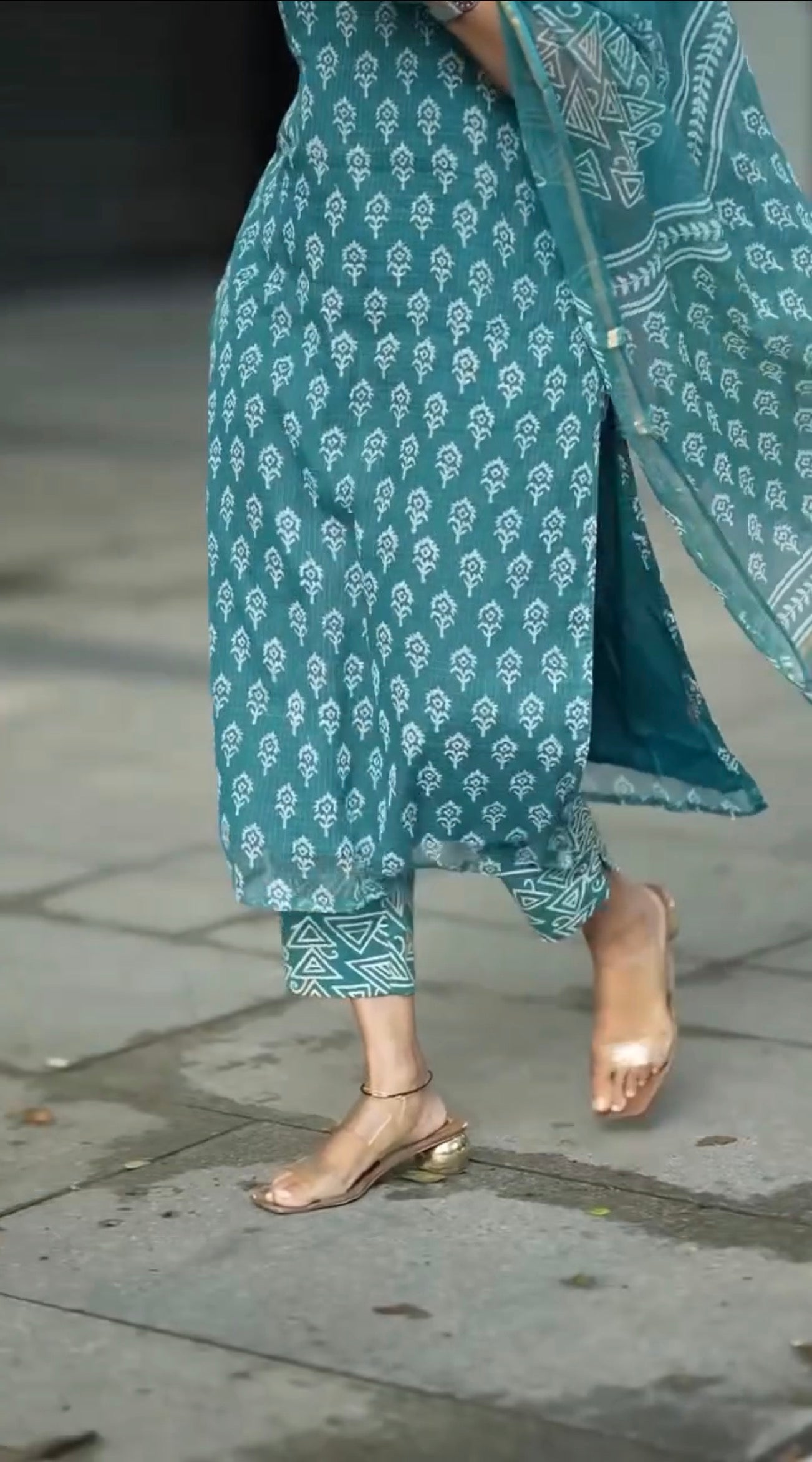 Bloom Printed Kurta Set