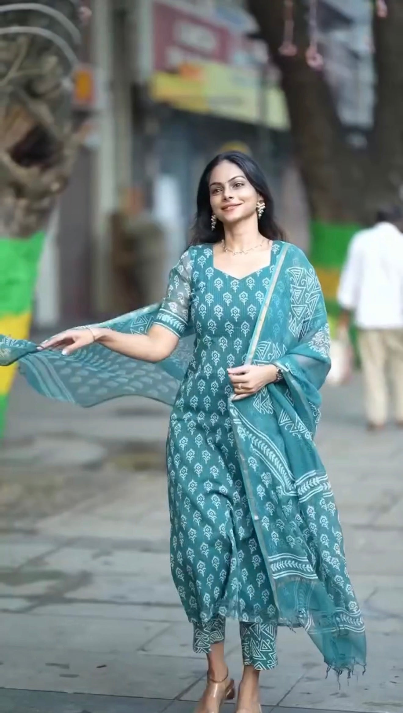 Bloom Printed Kurta Set