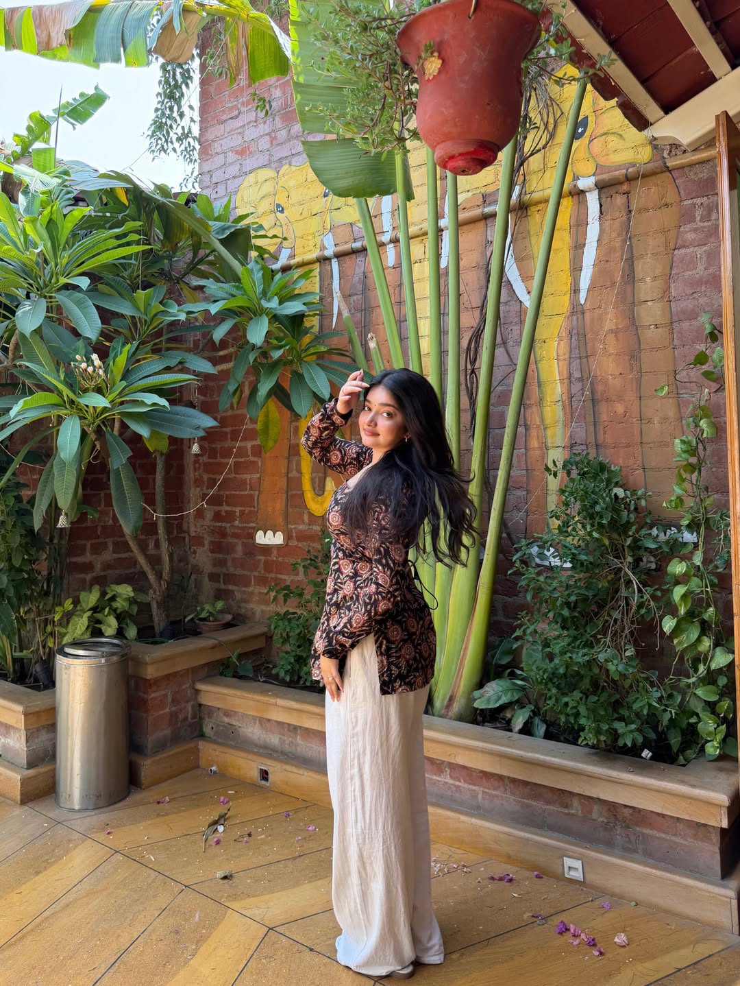 Vintage Petal Co-ord Set 🤎✨